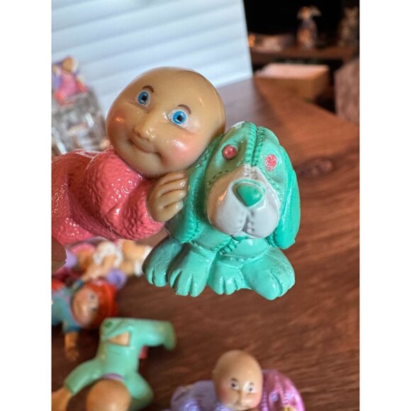 1980's Vintage Cabbage Patch Kids Figurines – PVC O.A.A. Inc – Lot of 13 - Picture 7 of 16